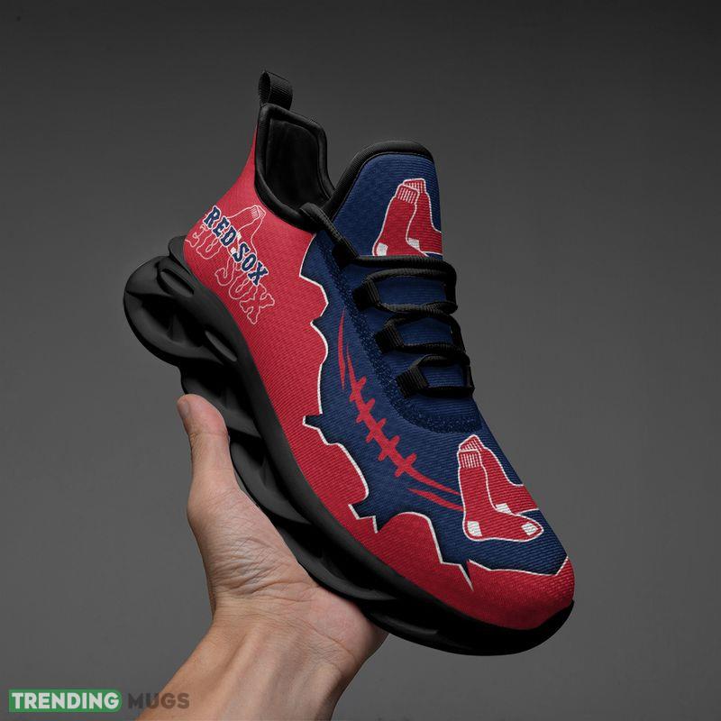 Boston Red Sox Max Soul Shoes Statement Running Sneakers Max Soul Boston Red Sox Max Soul Shoes Statement Running Sneakers Max Soul