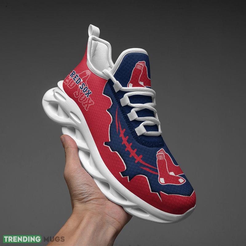 Boston Red Sox Max Soul Shoes Statement Running Sneakers - Boston Red Sox Max Soul Shoes_1 Boston Red Sox Max Soul Shoes Statement Running Sneakers - Boston Red Sox Max Soul Shoes_1
