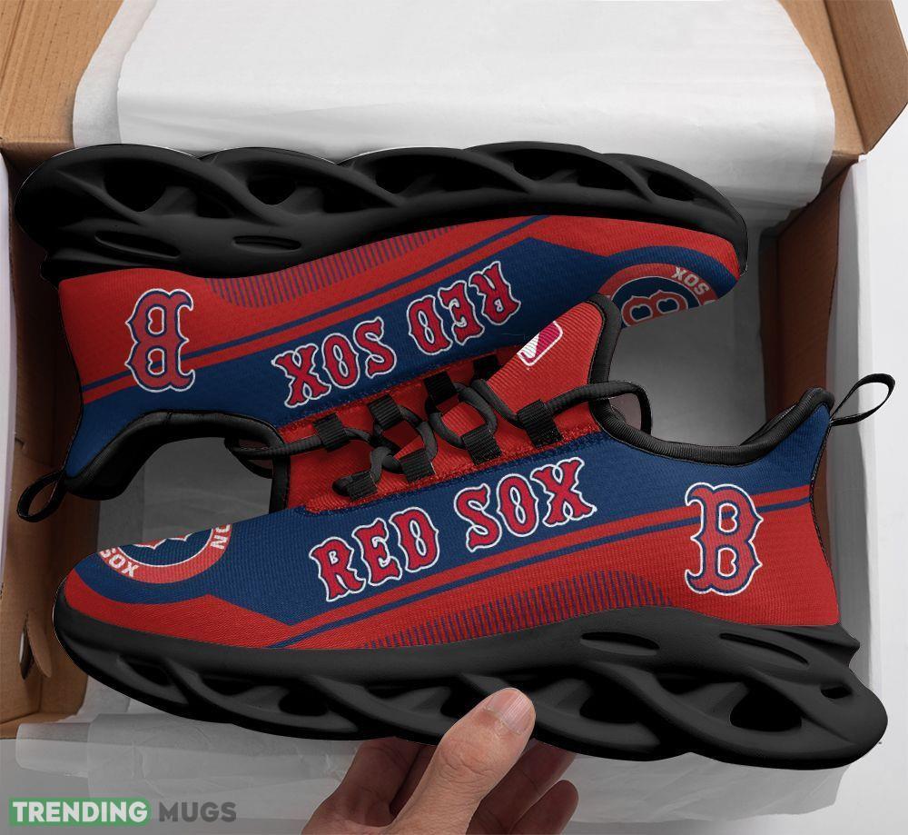 Boston Red Sox Men's Or Women's Max soul Shoes Runners Chunky Sneakers Max Soul Boston Red Sox Men's Or Women's Max soul Shoes Runners Chunky Sneakers Max Soul