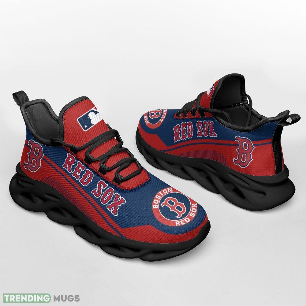 Boston Red Sox Men's Or Women's Max soul Shoes Runners Chunky Sneakers Max Soul Boston Red Sox Men's Or Women's Max soul Shoes Runners Chunky Sneakers Max Soul