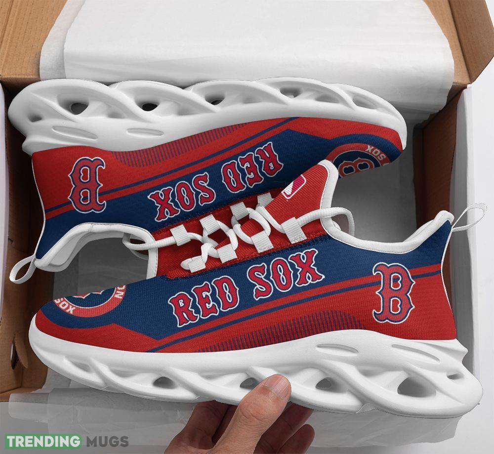 Boston Red Sox Men's Or Women's Max soul Shoes Runners Chunky Sneakers - Boston Red Sox Men's Or Women's Max soul Shoes_1 Boston Red Sox Men's Or Women's Max soul Shoes Runners Chunky Sneakers - Boston Red Sox Men's Or Women's Max soul Shoes_1