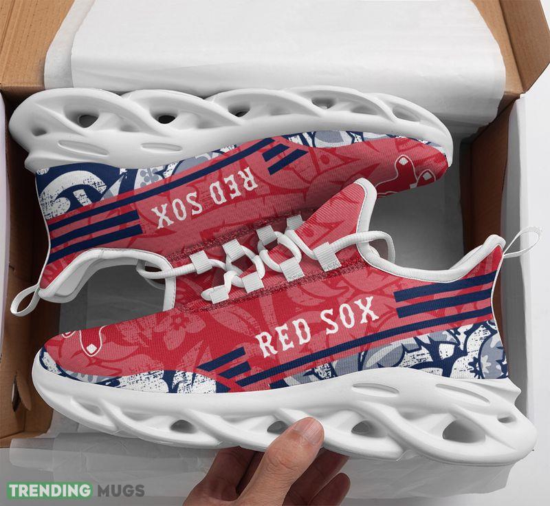Boston Red Sox Tropical Flowers Max Soul Shoes Unique Chunky Sneakers - Boston Red Sox Tropical Flowers Max Soul Shoes_1 Boston Red Sox Tropical Flowers Max Soul Shoes Unique Chunky Sneakers - Boston Red Sox Tropical Flowers Max Soul Shoes_1
