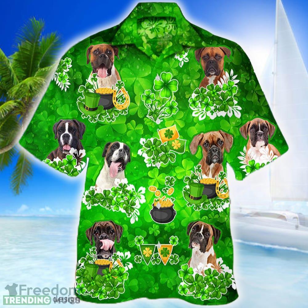 Boxer Happy St.patrick 3D Hawaiian Shirt Dog Aloha Shirt For Men Women Beach - Boxer Happy St.patrick 3D Hawaiian Shirt Dog Aloha Shirt For Men Women_1 Boxer Happy St.patrick 3D Hawaiian Shirt Dog Aloha Shirt For Men Women Beach - Boxer Happy St.patrick 3D Hawaiian Shirt Dog Aloha Shirt For Men Women_1