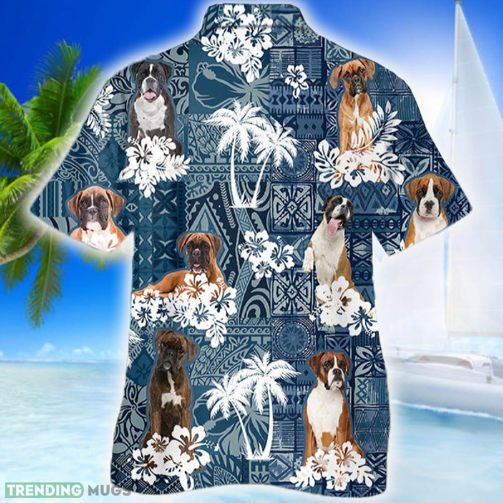 Boxer Hawaiian Shirt Dog Aloha Shirt For Men Women Beach Hawaiian Shirt Boxer Hawaiian Shirt Dog Aloha Shirt For Men Women Beach Hawaiian Shirt