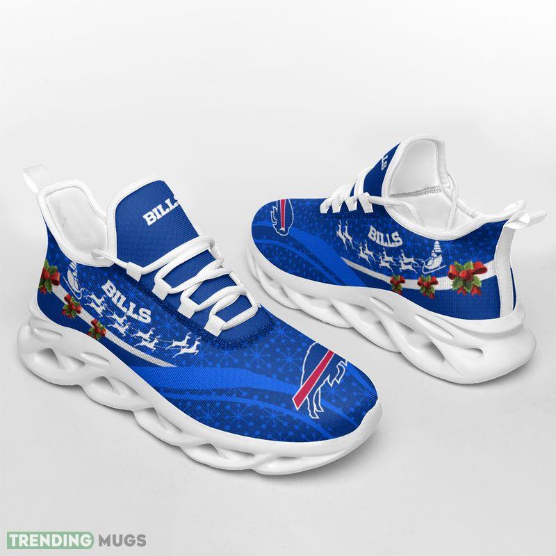 Buffalo Bills Christmas Pattern Max Soul Shoes Fashion Sport Sneakers - Buffalo Bills Christmas Pattern Max Soul Shoes_1