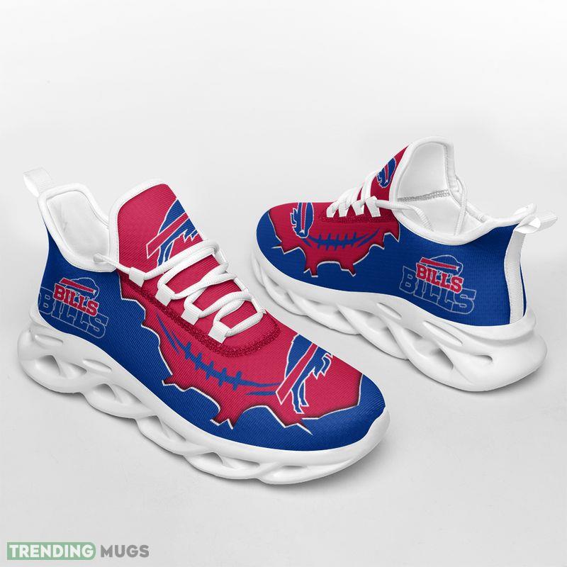Buffalo Bills Max Soul Shoes Imagery Running Sneakers Max Soul Buffalo Bills Max Soul Shoes Imagery Running Sneakers Max Soul