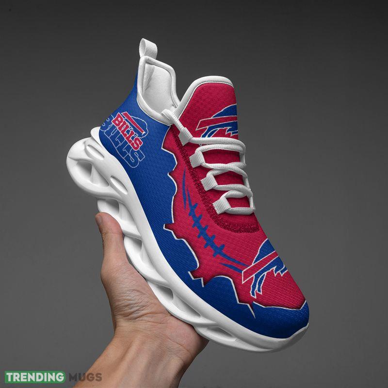 Buffalo Bills Max Soul Shoes Imagery Running Sneakers - Buffalo Bills Max Soul Shoes_1