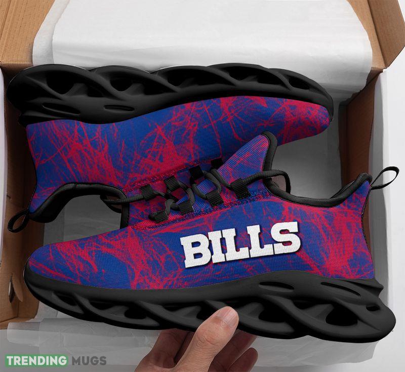 Buffalo Bills Smoke Pattern Print Max Soul Shoes Signature Running Sneakers Max Soul Buffalo Bills Smoke Pattern Print Max Soul Shoes Signature Running Sneakers Max Soul