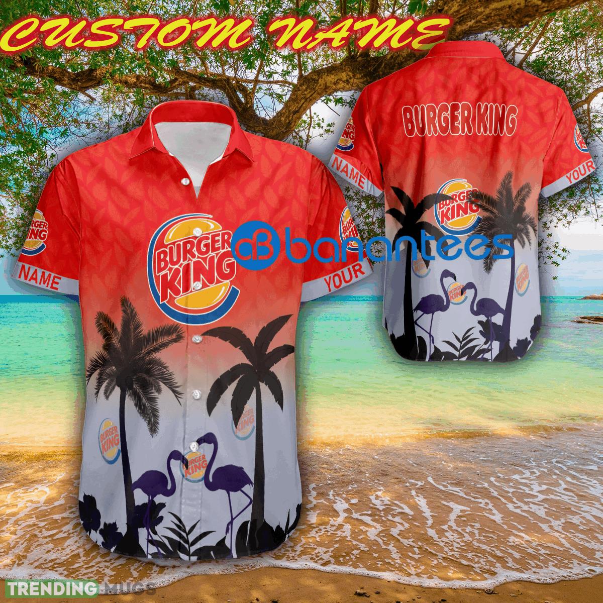 burger king Designer Brand New AOP Hawaiian Shirt Men And Women Gift Custom Name - burger king Designer Brand New AOP Hawaiian Shirt Men And Women Gift Custom Name