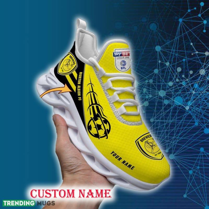 Burton Albion FC Sports Shoes Custom Name Fans Gift Max Soul Sneakers New Ideas - Burton Albion FC Chunky Sneakers Personalized_1 Burton Albion FC Sports Shoes Custom Name Fans Gift Max Soul Sneakers New Ideas - Burton Albion FC Chunky Sneakers Personalized_1