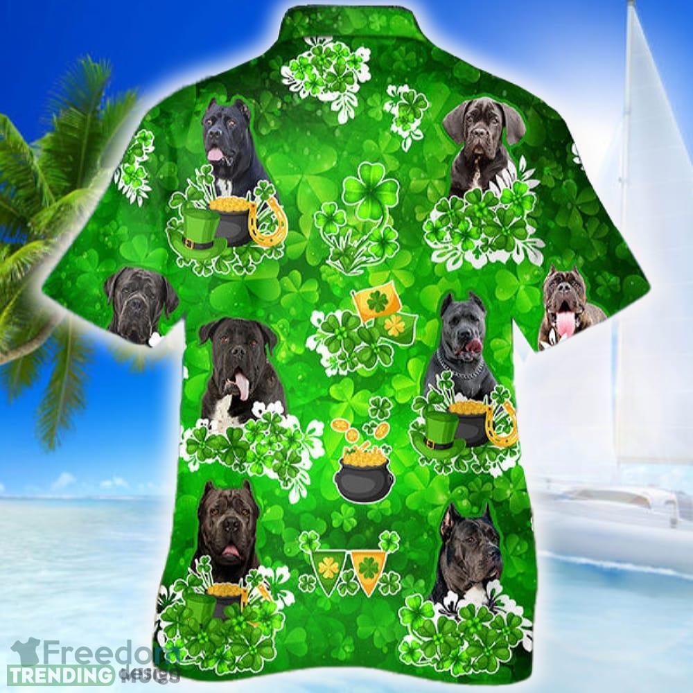 Cane Corso Happy St.patrick 3D Hawaiian Shirt Animals Lover Gift Beach Hawaiian Shirt Cane Corso Happy St.patrick 3D Hawaiian Shirt Animals Lover Gift Beach Hawaiian Shirt