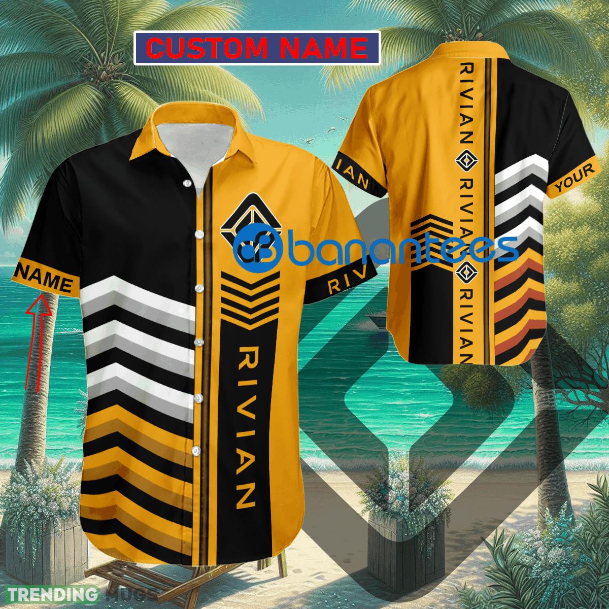 Car Racing Rivian Arrow Pattern Hawaiian Shirt New Custom Name Gift - Car Racing Rivian Arrow Pattern Hawaiian Shirt New Custom Name Gift Car Racing Rivian Arrow Pattern Hawaiian Shirt New Custom Name Gift - Car Racing Rivian Arrow Pattern Hawaiian Shirt New Custom Name Gift