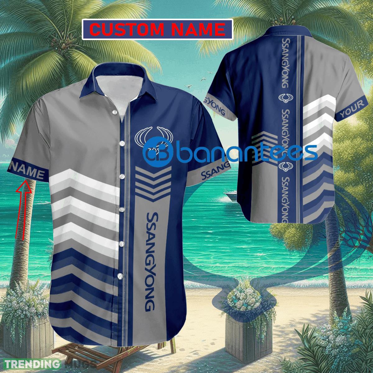 Car Racing SsangYong Arrow Pattern Hawaiian Shirt New Custom Name Gift - Car Racing SsangYong Arrow Pattern Hawaiian Shirt New Custom Name Gift Car Racing SsangYong Arrow Pattern Hawaiian Shirt New Custom Name Gift - Car Racing SsangYong Arrow Pattern Hawaiian Shirt New Custom Name Gift