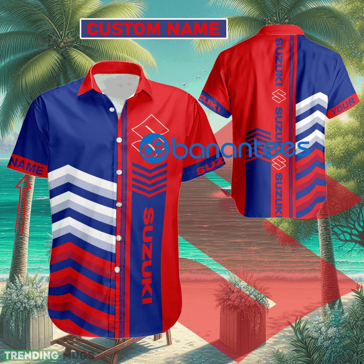 Car Racing Suzuki Arrow Pattern Hawaiian Shirt New Custom Name Gift - Car Racing Suzuki Arrow Pattern Hawaiian Shirt New Custom Name Gift Car Racing Suzuki Arrow Pattern Hawaiian Shirt New Custom Name Gift - Car Racing Suzuki Arrow Pattern Hawaiian Shirt New Custom Name Gift