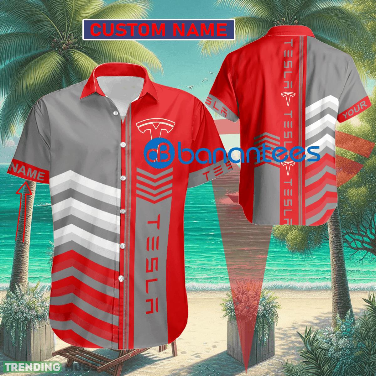 Car Racing Tesla Arrow Pattern Hawaiian Shirt New Custom Name Gift - Car Racing Tesla Arrow Pattern Hawaiian Shirt New Custom Name Gift Car Racing Tesla Arrow Pattern Hawaiian Shirt New Custom Name Gift - Car Racing Tesla Arrow Pattern Hawaiian Shirt New Custom Name Gift