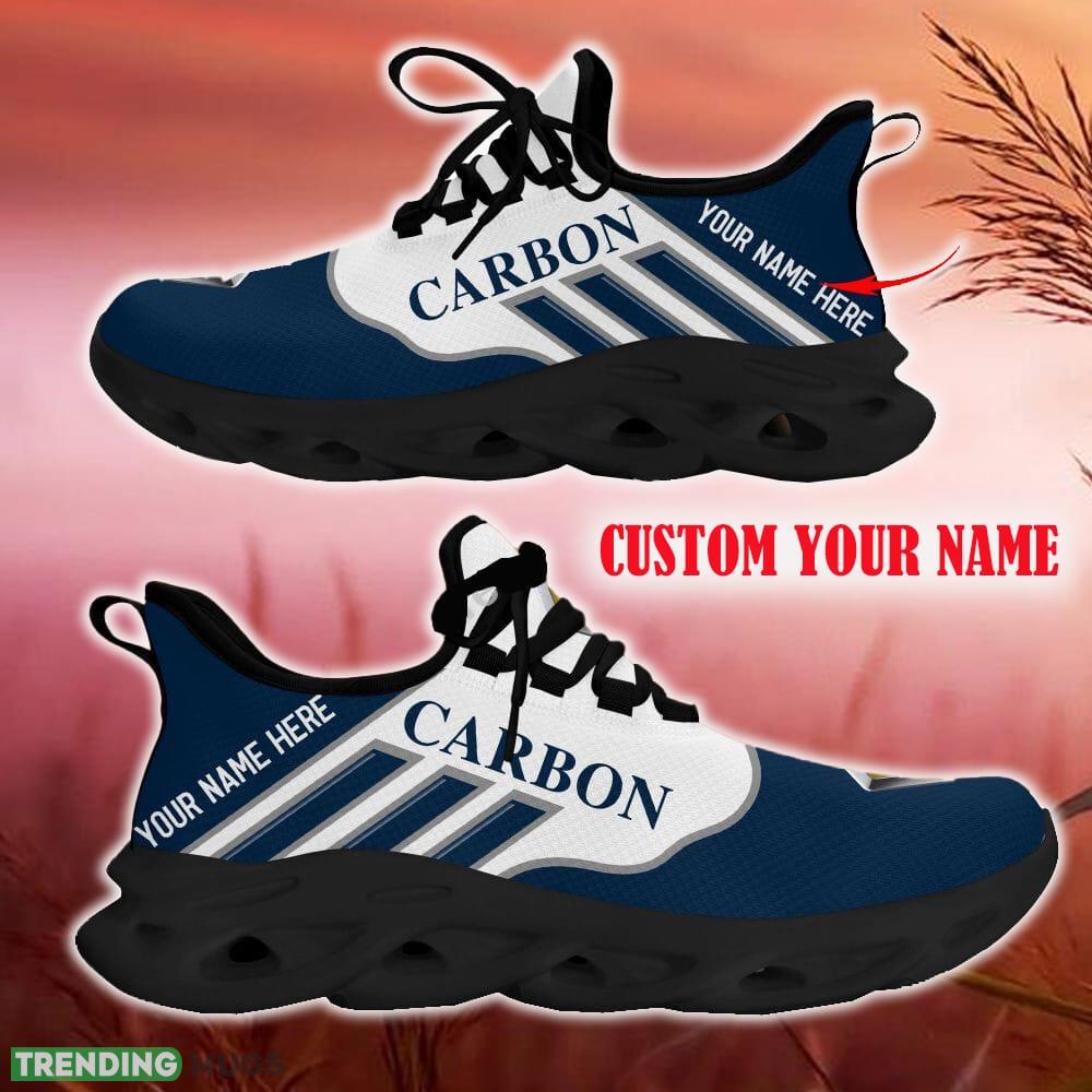 Carbon Motor Navy Car Logo Max Soul Sneakers For Fans Team Running Shoes Gift Men And Women Max Soul Carbon Motor Navy Car Logo Max Soul Sneakers For Fans Team Running Shoes Gift Men And Women Max Soul