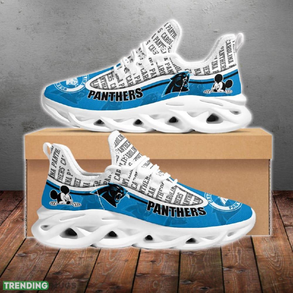 Carolina Panthers Motif Chunky Shoes New Max Soul Sneakers Men Gift - Carolina Panthers Mickey Mouse Max Soul Shoes_1 Carolina Panthers Motif Chunky Shoes New Max Soul Sneakers Men Gift - Carolina Panthers Mickey Mouse Max Soul Shoes_1