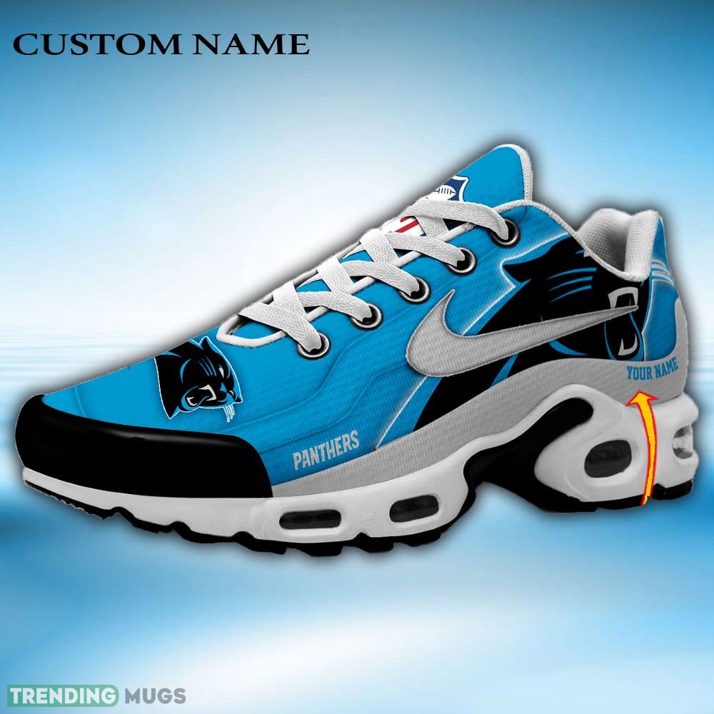 Carolina Panthers NFL Teams Personalized Air Cushion Sports Shoes New Version Gift Sneakers - Carolina Panthers NFL Teams Personalized Air Cushion Shoes_1