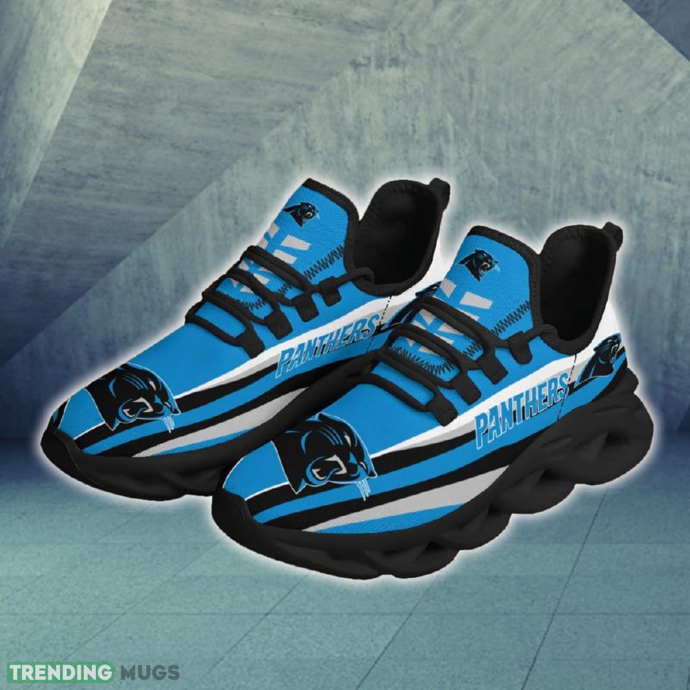 Carolina Panthers Visual Chunky Shoes New Max Soul Sneakers Men Gift Max Soul Carolina Panthers Visual Chunky Shoes New Max Soul Sneakers Men Gift Max Soul