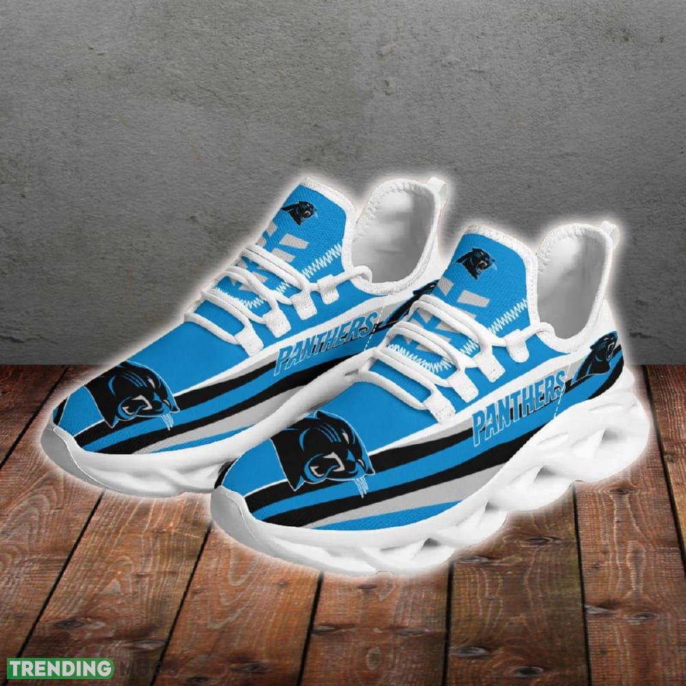 Carolina Panthers Visual Chunky Shoes New Max Soul Sneakers Men Gift Max Soul Carolina Panthers Visual Chunky Shoes New Max Soul Sneakers Men Gift Max Soul