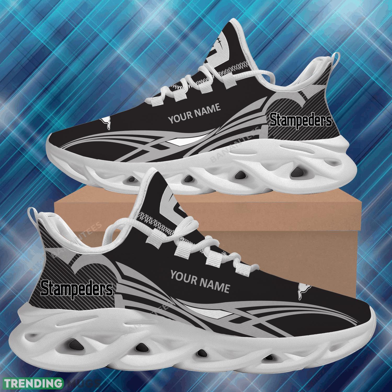 CFL Calgary Stampeders Max Soul Shoes New Personalized Radiate Chunky Sneaker Max Soul CFL Calgary Stampeders Max Soul Shoes New Personalized Radiate Chunky Sneaker Max Soul