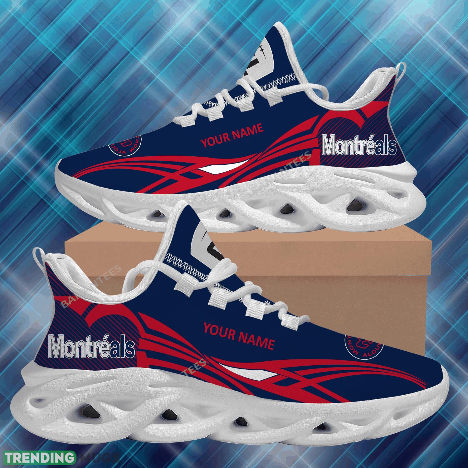 CFL Montreal Alouettes Max Soul Shoes New Personalized Envision Chunky Sneaker Max Soul CFL Montreal Alouettes Max Soul Shoes New Personalized Envision Chunky Sneaker Max Soul
