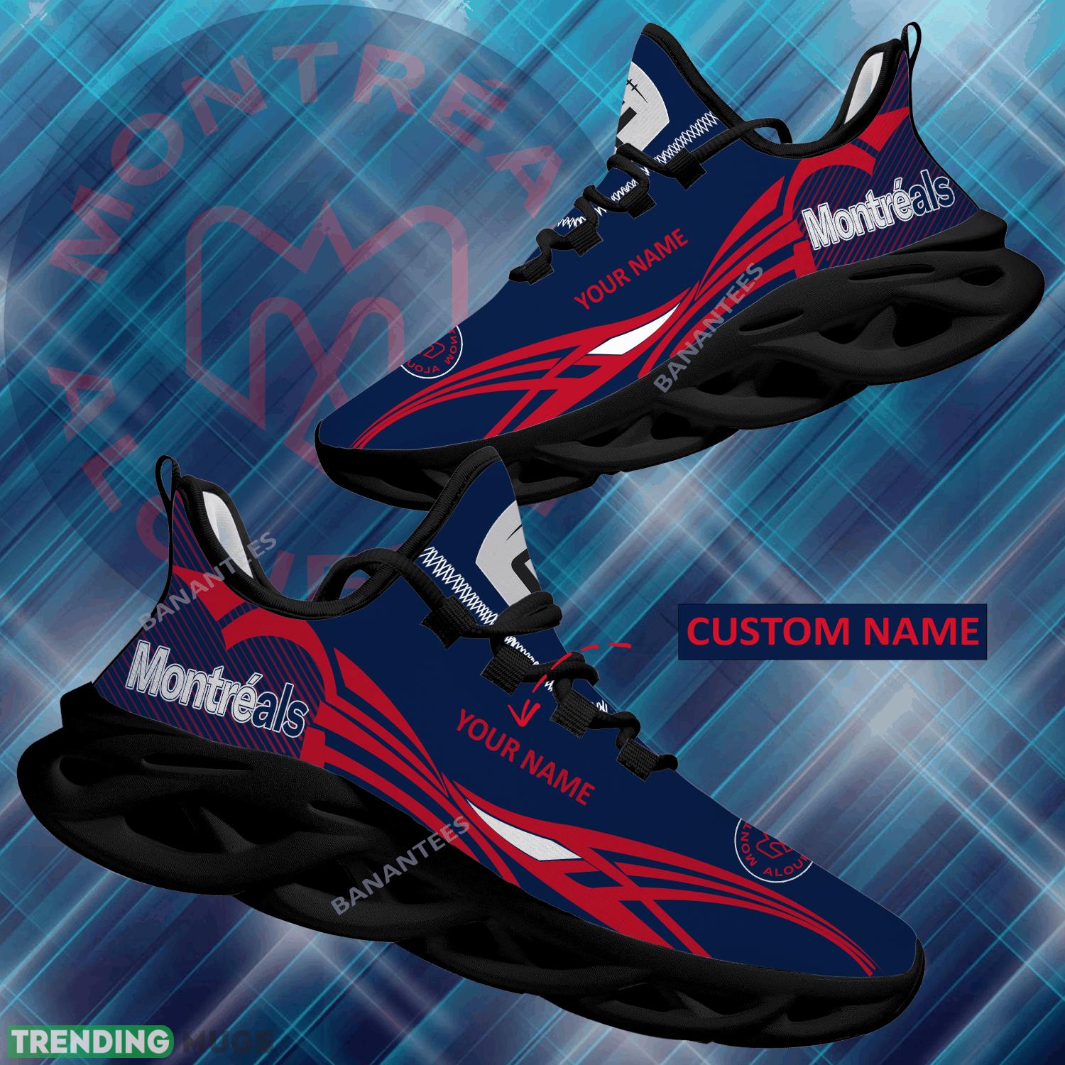 CFL Montreal Alouettes Max Soul Shoes New Personalized Envision Chunky Sneaker - CFL Montreal Alouettes Max Soul Shoes Personalized Photo 1 CFL Montreal Alouettes Max Soul Shoes New Personalized Envision Chunky Sneaker - CFL Montreal Alouettes Max Soul Shoes Personalized Photo 1