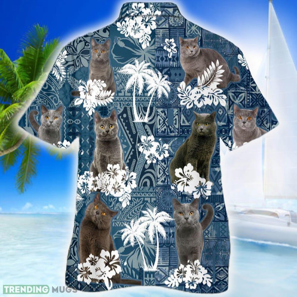 Chartreux Hawaiian Shirt Cat Aloha Shirt For Men Women Beach Hawaiian Shirt Chartreux Hawaiian Shirt Cat Aloha Shirt For Men Women Beach Hawaiian Shirt