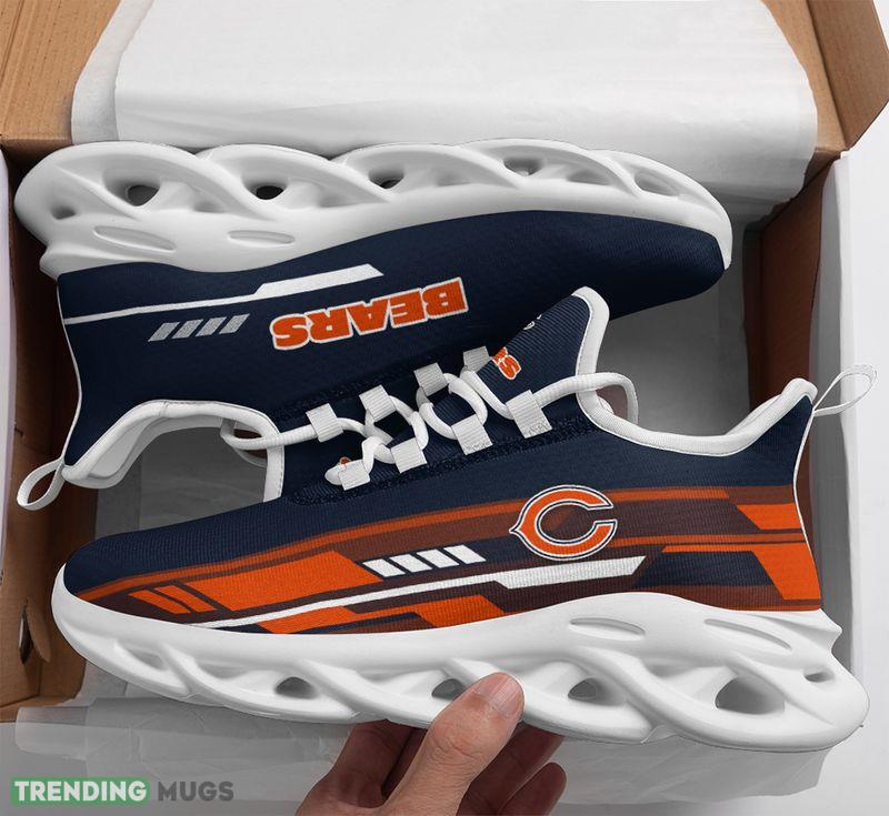 Chicago Bears Line Partern Max Soul Shoes Creative Running Sneakers - Chicago Bears Line Partern Max Soul Shoes_1