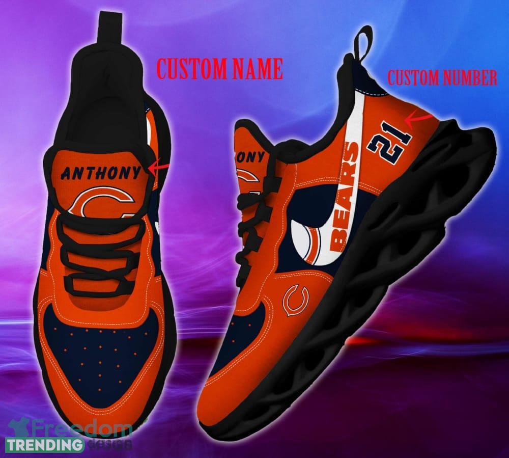 Chicago Bears NFL Clunky Shoes Custom Number And Name Max Soul Sneakers Max Soul Chicago Bears NFL Clunky Shoes Custom Number And Name Max Soul Sneakers Max Soul