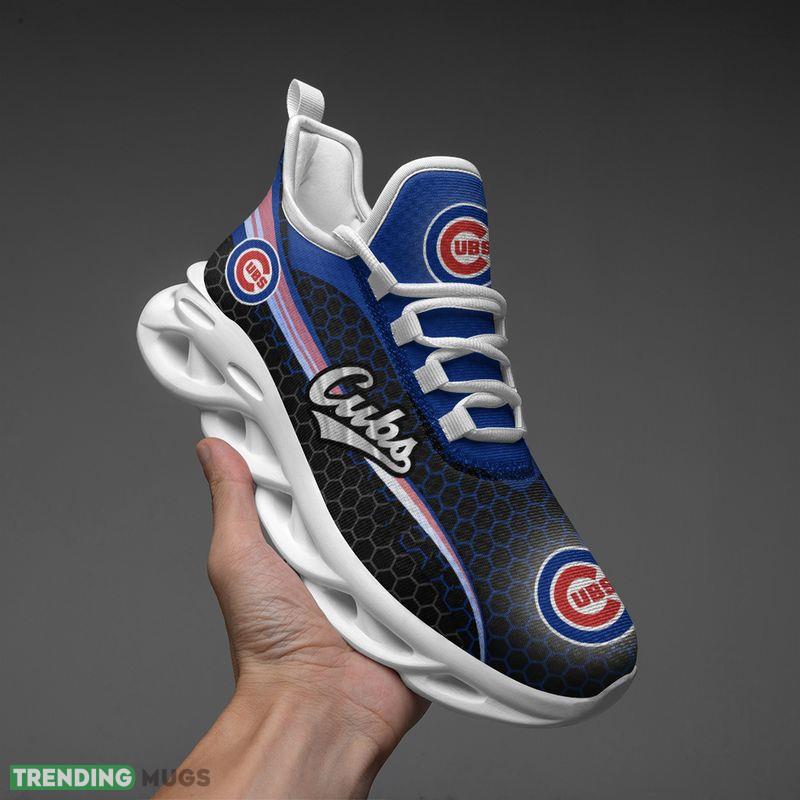 Chicago Cubs Honeycomb Pattern Max Soul Shoes Aesthetic Chunky Sneakers - Chicago Cubs Honeycomb Pattern Max Soul Shoes_1 Chicago Cubs Honeycomb Pattern Max Soul Shoes Aesthetic Chunky Sneakers - Chicago Cubs Honeycomb Pattern Max Soul Shoes_1