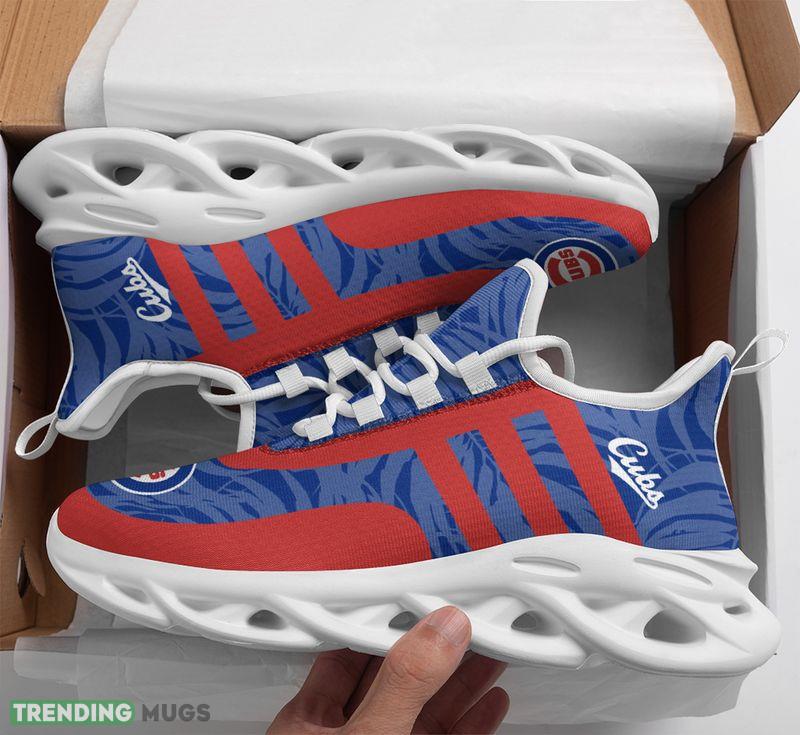 Chicago Cubs Leaf and Stripe Pattern Men's and Women's Max Soul Shoes Urbanite Running Sneakers - Chicago Cubs Leaf and Stripe Pattern Men's and Women's Max Soul Shoes_1 Chicago Cubs Leaf and Stripe Pattern Men's and Women's Max Soul Shoes Urbanite Running Sneakers - Chicago Cubs Leaf and Stripe Pattern Men's and Women's Max Soul Shoes_1