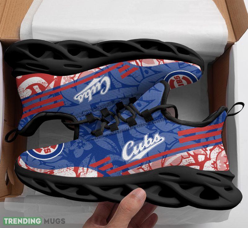 Chicago Cubs Tropical Flowers Max Soul Shoes Contemporary Chunky Sneakers Max Soul Chicago Cubs Tropical Flowers Max Soul Shoes Contemporary Chunky Sneakers Max Soul