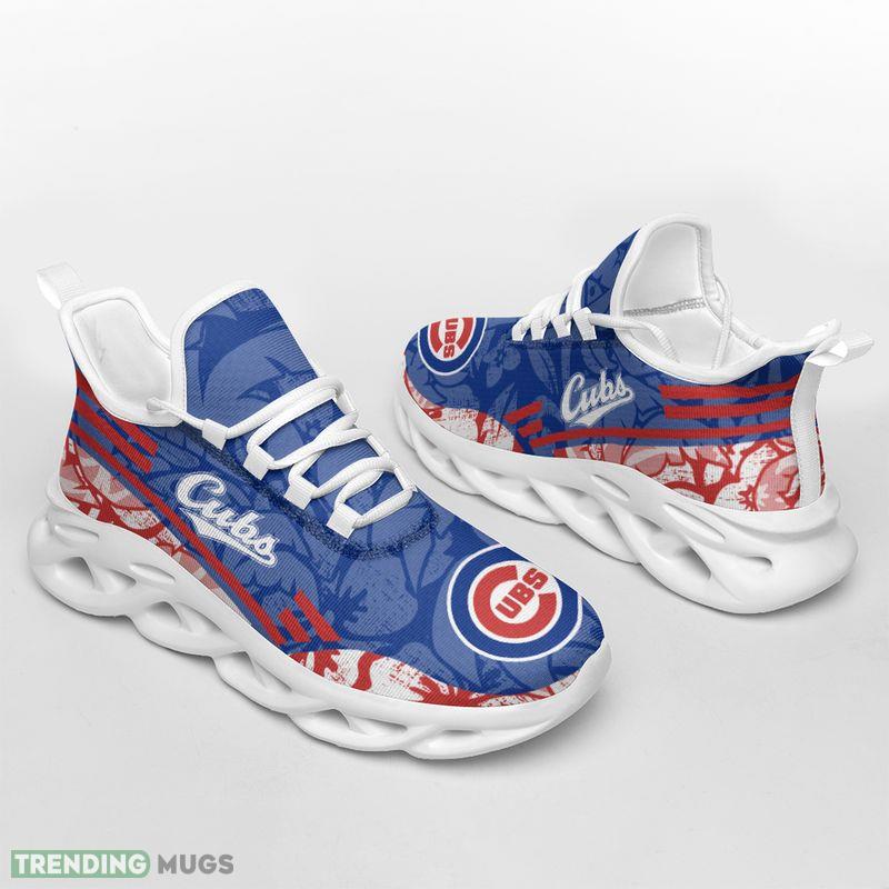 Chicago Cubs Tropical Flowers Max Soul Shoes Contemporary Chunky Sneakers Max Soul Chicago Cubs Tropical Flowers Max Soul Shoes Contemporary Chunky Sneakers Max Soul