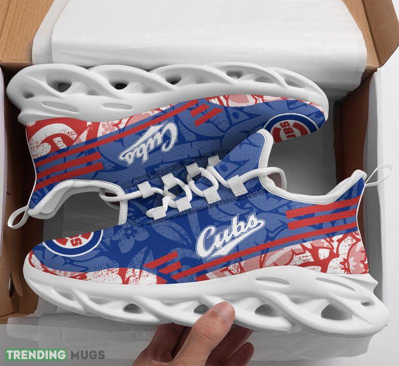 Chicago Cubs Tropical Flowers Max Soul Shoes Contemporary Chunky Sneakers - Chicago Cubs Tropical Flowers Max Soul Shoes_1 Chicago Cubs Tropical Flowers Max Soul Shoes Contemporary Chunky Sneakers - Chicago Cubs Tropical Flowers Max Soul Shoes_1