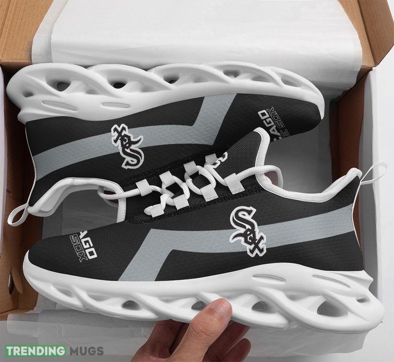 Chicago White Sox Classic Pattern Max Soul Shoes Athleisure Running Sneakers - Chicago White Sox Classic Pattern Max Soul Shoes__1 Chicago White Sox Classic Pattern Max Soul Shoes Athleisure Running Sneakers - Chicago White Sox Classic Pattern Max Soul Shoes__1