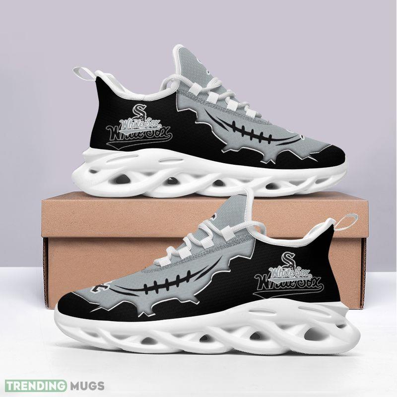 Chicago White Sox Max Soul Shoes Comfort Running Sneakers Max Soul Chicago White Sox Max Soul Shoes Comfort Running Sneakers Max Soul