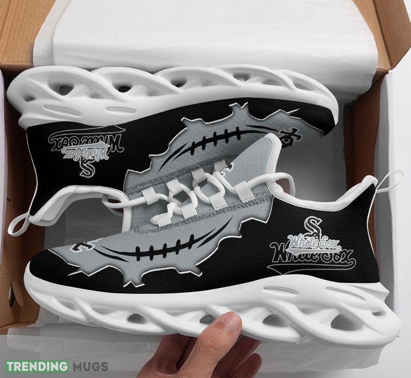 Chicago White Sox Max Soul Shoes Comfort Running Sneakers Max Soul Chicago White Sox Max Soul Shoes Comfort Running Sneakers Max Soul
