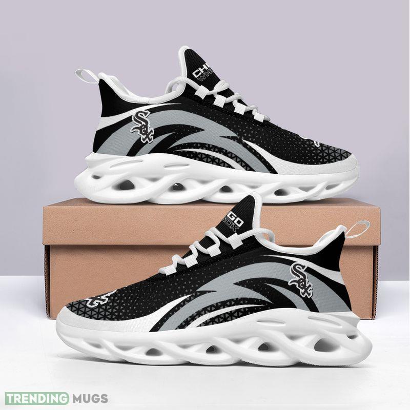 Chicago White Sox Triangle Abstract Pattern Max Soul Shoes Trend Chunky Sneakers Max Soul Chicago White Sox Triangle Abstract Pattern Max Soul Shoes Trend Chunky Sneakers Max Soul