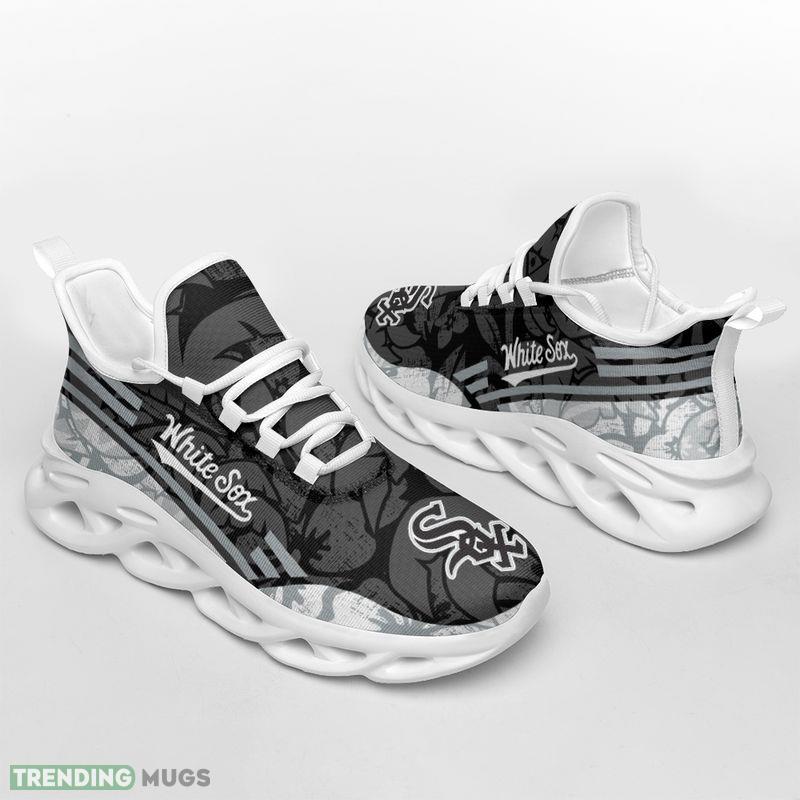 Chicago White Sox Tropical Flowers Max Soul Shoes Fashion Running Sneakers Max Soul Chicago White Sox Tropical Flowers Max Soul Shoes Fashion Running Sneakers Max Soul