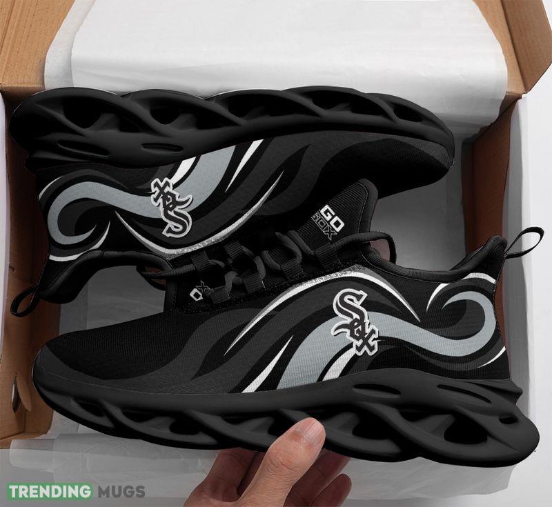 Chicago White Sox Wavy Style Max Soul Shoes Design Sport Sneakers Max Soul Chicago White Sox Wavy Style Max Soul Shoes Design Sport Sneakers Max Soul