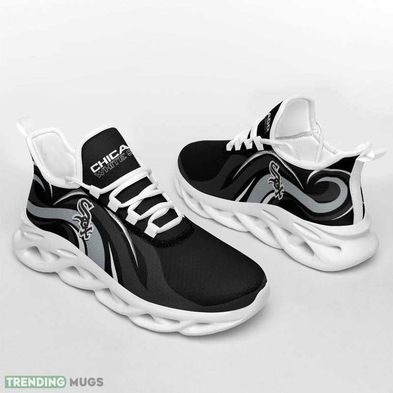 Chicago White Sox Wavy Style Max Soul Shoes Design Sport Sneakers Max Soul Chicago White Sox Wavy Style Max Soul Shoes Design Sport Sneakers Max Soul