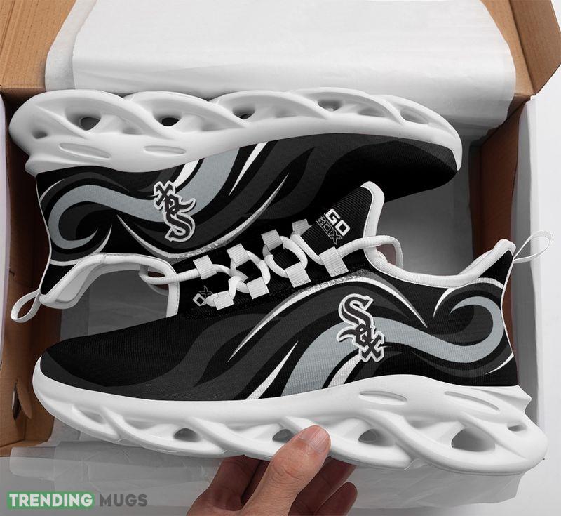Chicago White Sox Wavy Style Max Soul Shoes Design Sport Sneakers - Chicago White Sox Wavy Style Max Soul Shoes_1 Chicago White Sox Wavy Style Max Soul Shoes Design Sport Sneakers - Chicago White Sox Wavy Style Max Soul Shoes_1