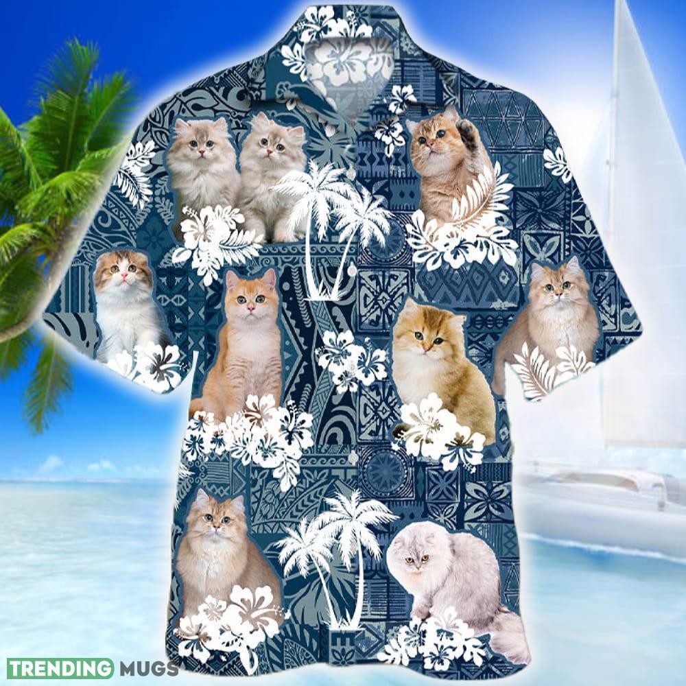 Chinchilla Longhair Hawaiian Shirt Cat Aloha Shirt For Men Women Beach - Chinchilla Longhair Hawaiian Shirt Cat Aloha Shirt For Men Women_1 Chinchilla Longhair Hawaiian Shirt Cat Aloha Shirt For Men Women Beach - Chinchilla Longhair Hawaiian Shirt Cat Aloha Shirt For Men Women_1