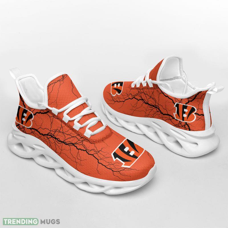 Cincinnati Bengals Lightning Pattern Max Soul Shoes Mark Chunky Sneakers Max Soul Cincinnati Bengals Lightning Pattern Max Soul Shoes Mark Chunky Sneakers Max Soul
