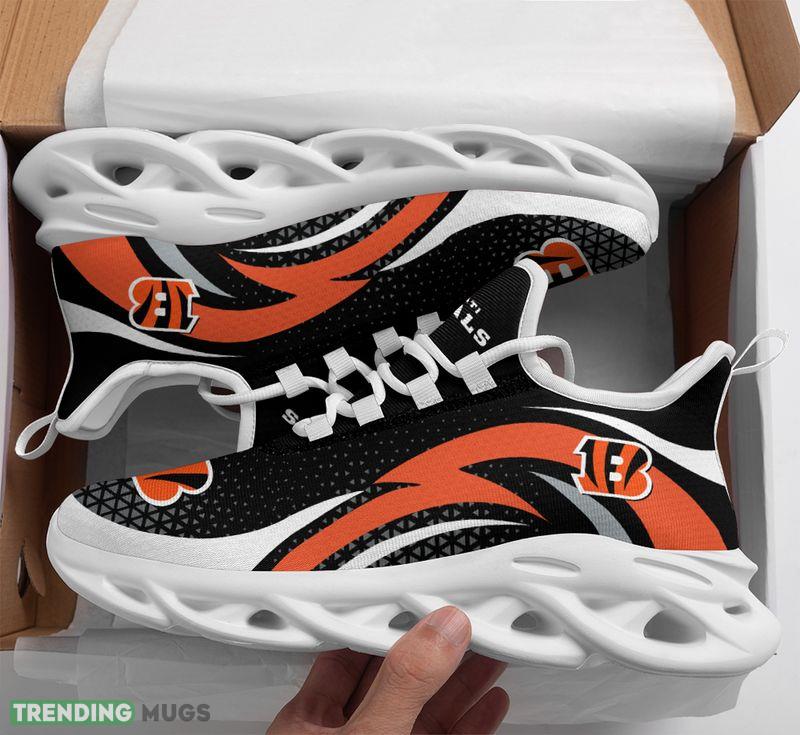 Cincinnati Bengals Triangle Abstract Pattern Max Soul Shoes Iconography Sport Sneakers - Cincinnati Bengals Triangle Abstract Pattern Max Soul Shoes_1 Cincinnati Bengals Triangle Abstract Pattern Max Soul Shoes Iconography Sport Sneakers - Cincinnati Bengals Triangle Abstract Pattern Max Soul Shoes_1