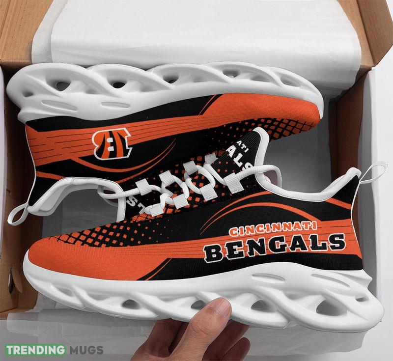 Cincinnati Bengals Waves Pattern Max Soul Shoes Recognizable Chunky Sneakers - Cincinnati Bengals Waves Pattern Max Soul Shoes_1 Cincinnati Bengals Waves Pattern Max Soul Shoes Recognizable Chunky Sneakers - Cincinnati Bengals Waves Pattern Max Soul Shoes_1