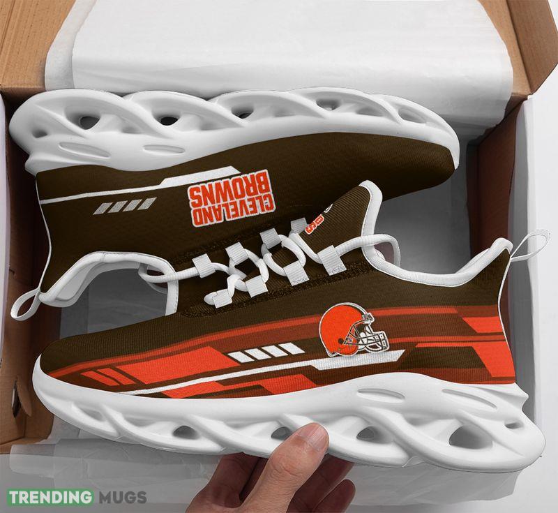 Cleveland Browns Line Partern Max Soul Shoes Envision Sport Sneakers - Cleveland Browns Line Partern Max Soul Shoes_1 Cleveland Browns Line Partern Max Soul Shoes Envision Sport Sneakers - Cleveland Browns Line Partern Max Soul Shoes_1
