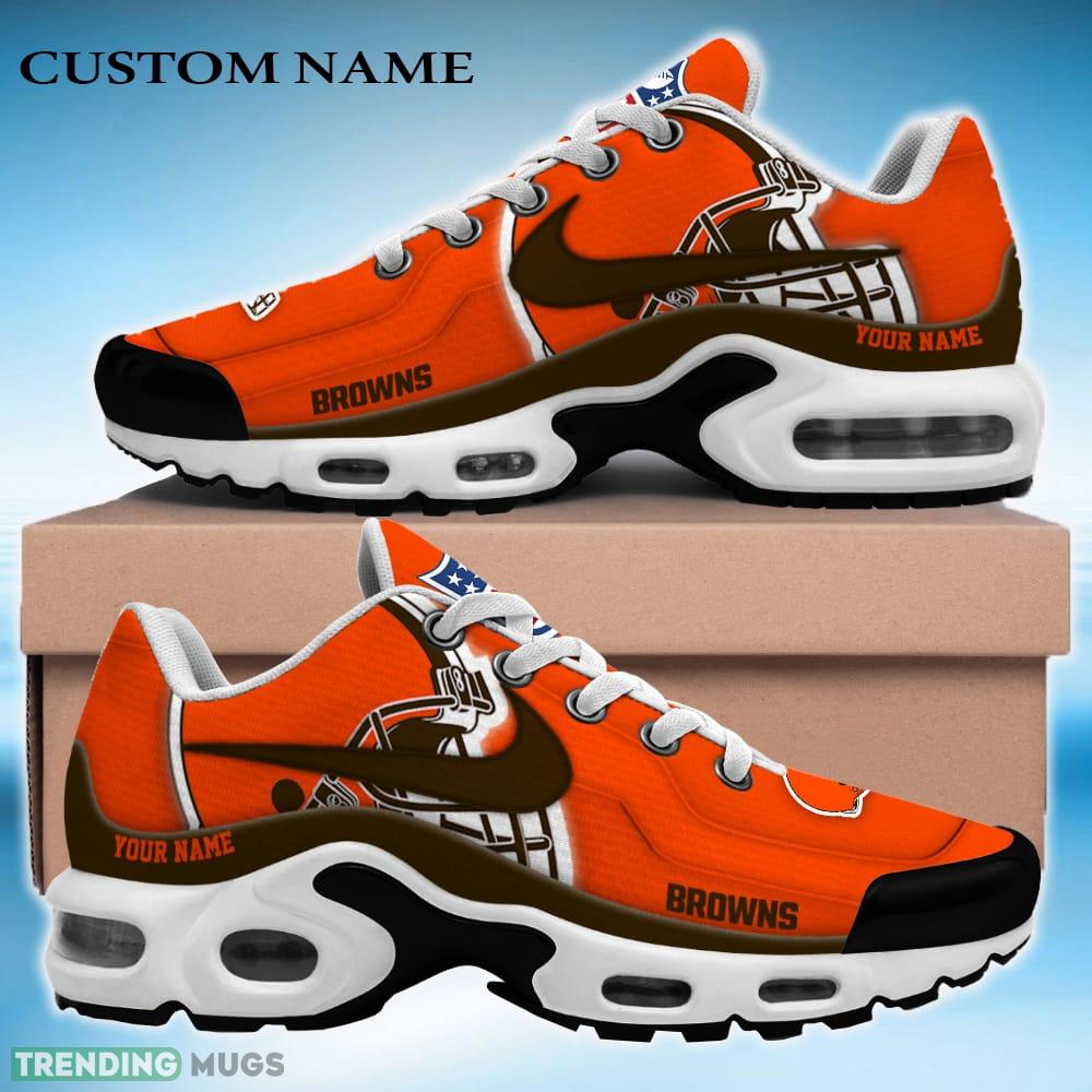 Cleveland Browns NFL Teams Personalized Air Cushion Sports Shoes New Version Gift Sneakers Running Shoes Cleveland Browns NFL Teams Personalized Air Cushion Sports Shoes New Version Gift Sneakers Running Shoes