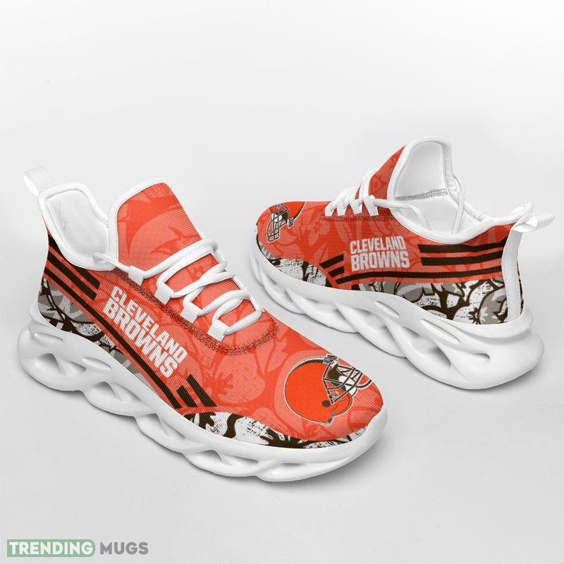 Cleveland Browns Tropical Flowers Max Soul Shoes Vibe Chunky Sneakers Max Soul Cleveland Browns Tropical Flowers Max Soul Shoes Vibe Chunky Sneakers Max Soul